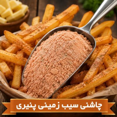 چاشنی سیب زمینی پنیری